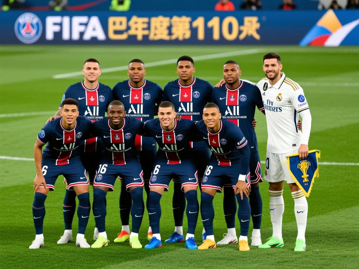 FIFA公布年度最佳阵：大巴黎6人！姆巴佩无缘+皇马1人入选引争议