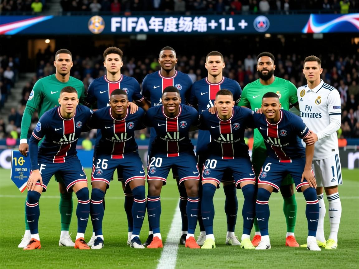 FIFA公布年度最佳阵：大巴黎6人！姆巴佩无缘+皇马1人入选引争议  第2张